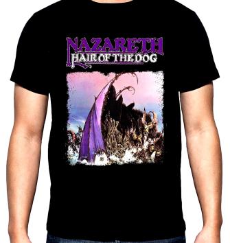 Nazareth, Hair of the dog, men's  t-shirt, 100% cotton, S to 5XL